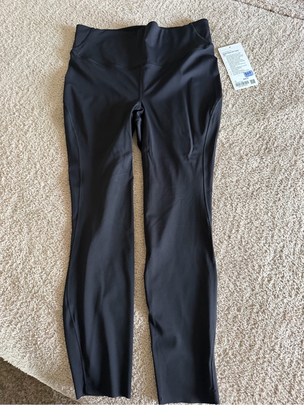 lululemon Base Pace High-Rise Tight 25" Black NWT Size 12